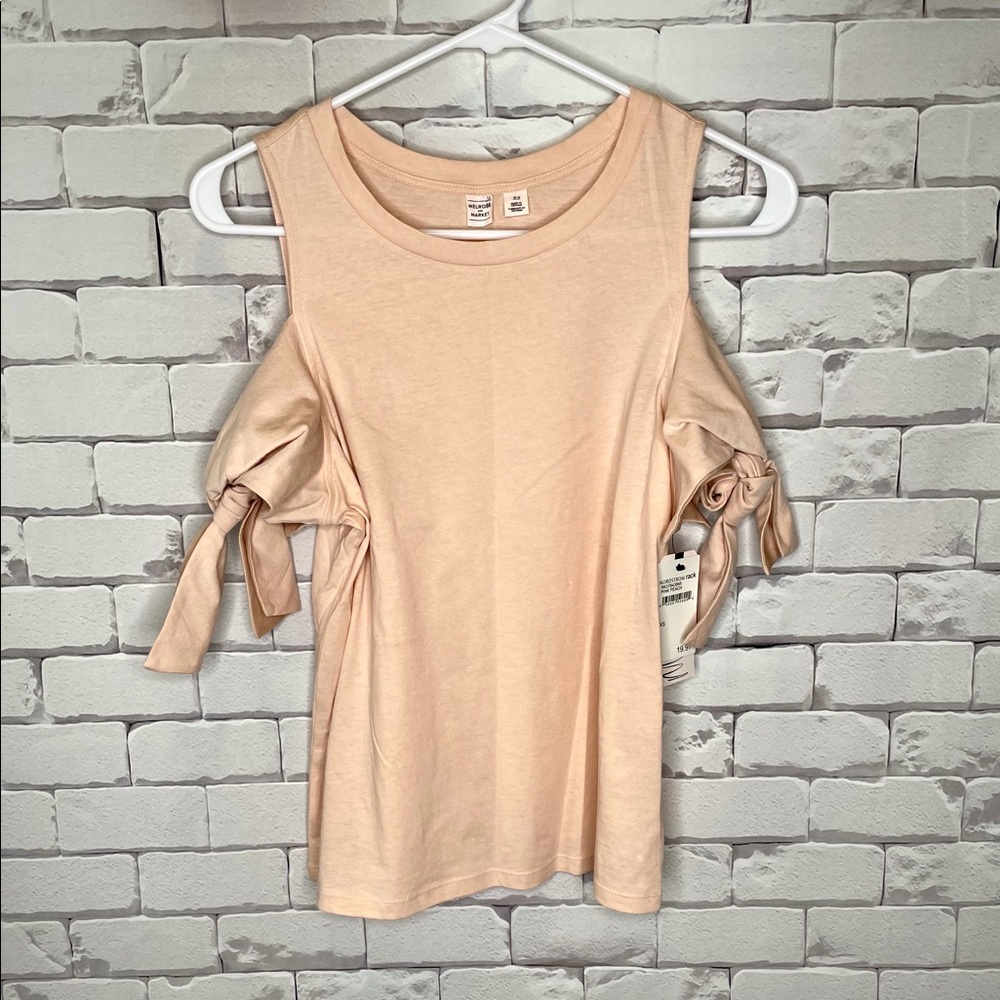 NWT Melrose and Market peach top